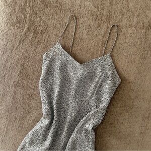 Ann Taylor 100% Silk Slip Midi Dress